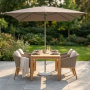 NICOLAUS - ombrellone in alluminio 3 x 3 m