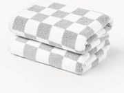 Westwing Crosby Studios, Asciugamano in cotone Damier, varie misure