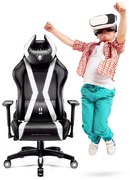 Sedia da bambino Diablo X-Horn 2.0 Kids Size: Nero-Bianco