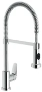 Miscelatore Per Lavello Cucina Con Canna Flessibile Doccetta Orientabile Blues Nobili