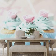 Carta da parati – Cupcakes colorati