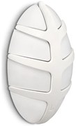 Gancio da parete bianco in plastica Bug – Spinder Design