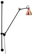 214 Applique da Parete Round Nero/Rame - Lampe Gras