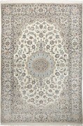 Nain Tappeto 200x300 Beige (Iran) Annodato A Mano