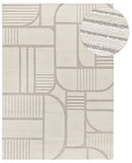 Tappeto crema 120x170 cm Snowy - Universal