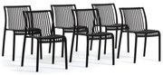 Set di 6 sedie da giardino Athena NEW GARDEN