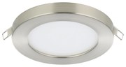 Faretto Ad Incasso Moderno Fueva Flex In Alluminio Nichel Satinato Led 5,5W