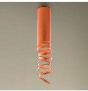 Artemide Decomposè Light soffitto arancione