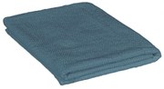 Telo bagno per doccia 90x140 cm turchese cobalto in cotone 100%