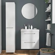 Mobile sottolavabo e lavabo Remix New bianco lucido L 60 x H 57.7 x P 46 cm 1 vasca