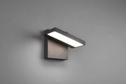 Applique esterno horton led in fusione orientabile antracite 226360142