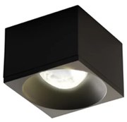 Plafoniera Contemporanea Pocket Metallo Nero Led 15W