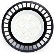 Campana Led industriale UFO Slim 200W Nera IP65 Bianco Freddo 6500K Aigostar