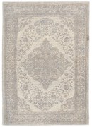 Tappeto New argentella 5 orientale in cotone beige, L 200 x L 140 cm