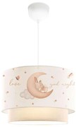 Lampadario per bambini CANDY 1xE27/40W/230V bianco/beige