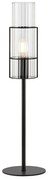 Markslöjd 108555 - Lampada da tavolo TUBO 1xE14/40W/230V 50 cm nero/clear