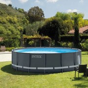 Intex - Piscina con telaio 'linea ultra frame xtr' cm 732 x 132 - lt.47241