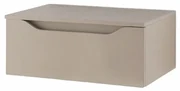 Cassetto bagno sospeso GIGLIO 80 cm in nobilitato Tortora Opaco