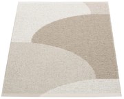 Tappeto da interno/esterno beige 70x90 cm Hill Dark Linen – Pappelina
