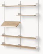 Scaffale grande da parete 1900