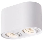 Zuma Line ACGU10-190-N - Faretto RONDOO 2xGU10/50W/230V bianco