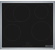 Bosch - Serie 4, Piano cottura a induzione, 60 cm, Nero, Con cornice sul top, PIF64RBB5E