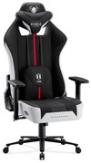 Sedia Da Gaming Diablo X-Player 2.0 In Materiale King Size: Bianco-Nero