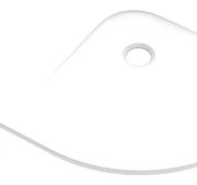Piatto doccia SENSEA in composito minerale di resina gelificata Easy V2 bianco L 80 x L 80 x H 2.6 cm opaco