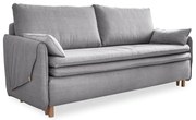 Divano letto grigio chiaro 207 cm Simon - Miuform