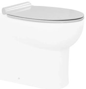 Sedile copri wc Neo Iceberg Bellezza con chiusura rallentata e sgancio rapido