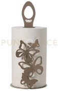 Porta rotoli farfalloso beige