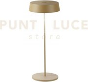 Lampada da tavolo ricaricabile led cocktail oro 2,2w 192lm 3000k di...