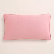 Elegante federa in rosa scuro 30 x 50 cm