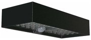 Applique a LED solare con sensore LED/6W/3,7V IP65 4000K 3000 mAh nero