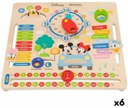 Gioco Educativo Disney Calendario 30 x 3,5 x 30 cm (6 Unità)