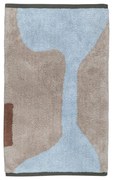Tappeto lavabile in cotone azzurro e beige 50x80 cm Figura - Mette Ditmer Denmark