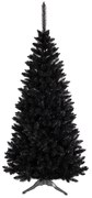 Albero di Natale nero 220 cm