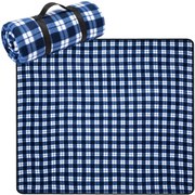 Coperta da picnic a quadri blu