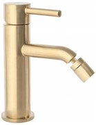 REA-B4702 - Miscelatore per bidet LUNGO 17 cm oro spazzolato