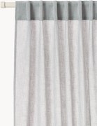 Set di 2 tende semitrasparenti Ibiza, larg. 135 cm