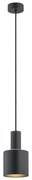 Argon 4219 - Lampadario a sospensione con filo SINES 1xE27/15W/230V d. 12 cm nero
