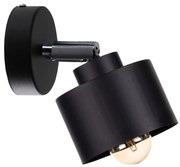 Faretto da parete SIMPLY BLACK 1xE27/60W/230V
