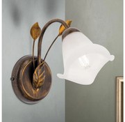 Orion WA 2-1372/1 - Applique SISI 1xE14/40W/230V bronzo/patina