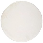 Tappeto bianco , Ø 120 cm Fox Liso - Universal