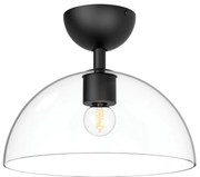 Alora Mood ALM-JUDE-SF-MB-CL - plafoniera JUDE 1xE27/60W/230V, Ø 30,5 cm, nero