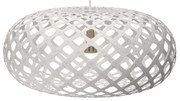 David Trubridge - Kina Lampada a Sospensione Ø80 Bianco 2 Lati David Trubridge