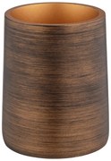 Tazza marrone per spazzolini da denti Palena - Wenko