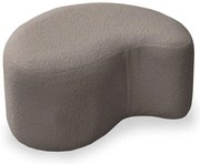 Sgabello marrone in tessuto bouclé Miuf - Miuform