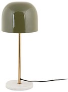 Lampada da tavolo kaki con paralume in metallo (altezza 50 cm) Manta - Leitmotiv