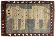 Gabbeh Tappeto persiano 150x100 (Iran) Annodato A Mano
